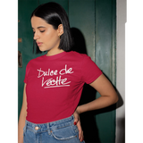Dulce de Leche – Women's Tee| Sweet Caramel Hue. Soft Power - White