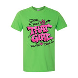 That Girl — Hot Pink Graffiti Graphic Tee | Around the Way Girl Collection