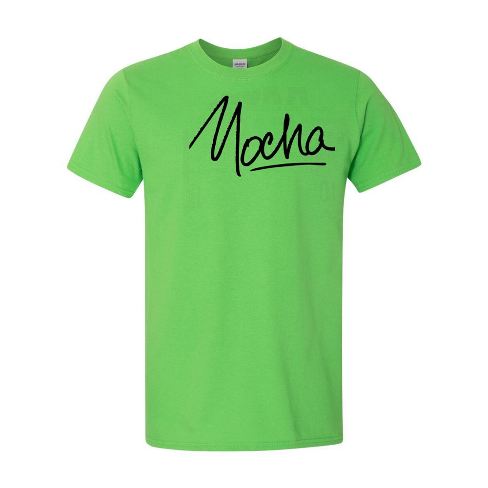 Mocha – Moka | Bold & Beautiful | Women's Tee - White on Black