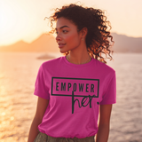 Empower Her Classic Tee – She is Not to Be Silenced - Women's Tee