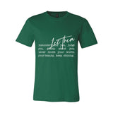 Let Them - Women's Empowerment Tee  - White