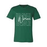 Definition of a Woman - Woman's Empowerment Tee - White
