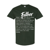 I AM HIM — Father Definition | White Ink | T-Shirt | Definitions of HIM Collection
