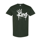 I AM HIM — King Anointed | White Ink | T-Shirt | King Collection