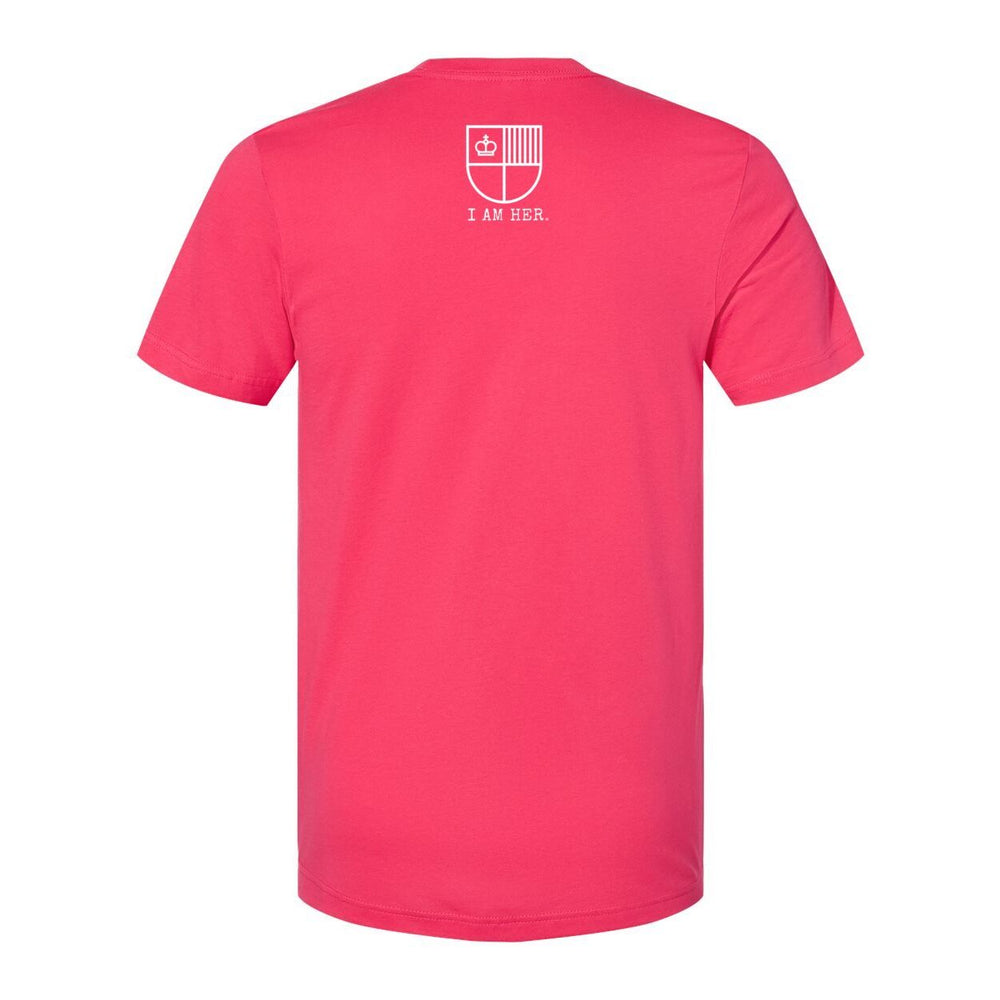 Unwavering Resolve Women's Tee – HER Faith Stands Firm - White