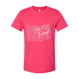 You Are Enough – Inspirational Tee for Women | Faith + Empowerment Shirt - White