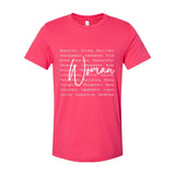 Definition of a Woman - Woman's Empowerment Tee - White