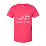 Let Them - Women's Empowerment Tee  - White