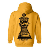 I AM HIM — King's Gambit | Black Ink | Pullover Hoodie | King Collection