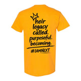 I AM HIM — Prince Becoming | Black Ink | T-Shirt | Legacy Collection