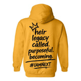 I AM HIM — Prince Becoming | Black Ink | Pullover Hoodie | Legacy Collection