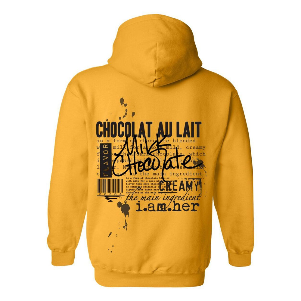 Milk Chocolate – Women's Hoodie | Warm Brown Glow | Empowerment Hoodie for Her