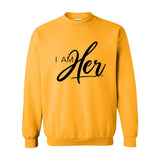 I AM HER Signature Women's Crewneck Sweater
