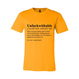 UnF*ckwithable Definition Women's Tee | Women’s Confidence Tee - Black