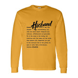 I AM HIM — Husband Definition | Black Ink | Long Sleeve Tee | Definitions of HIM Collection