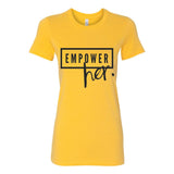 Empower Her Classic Tee – She is Not to Be Silenced - Women's Tee