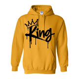 I AM HIM — King Anointed | Black Ink | Pullover Hoodie | King Collection
