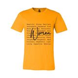 Definition of a Woman - Woman's Empowerment Tee