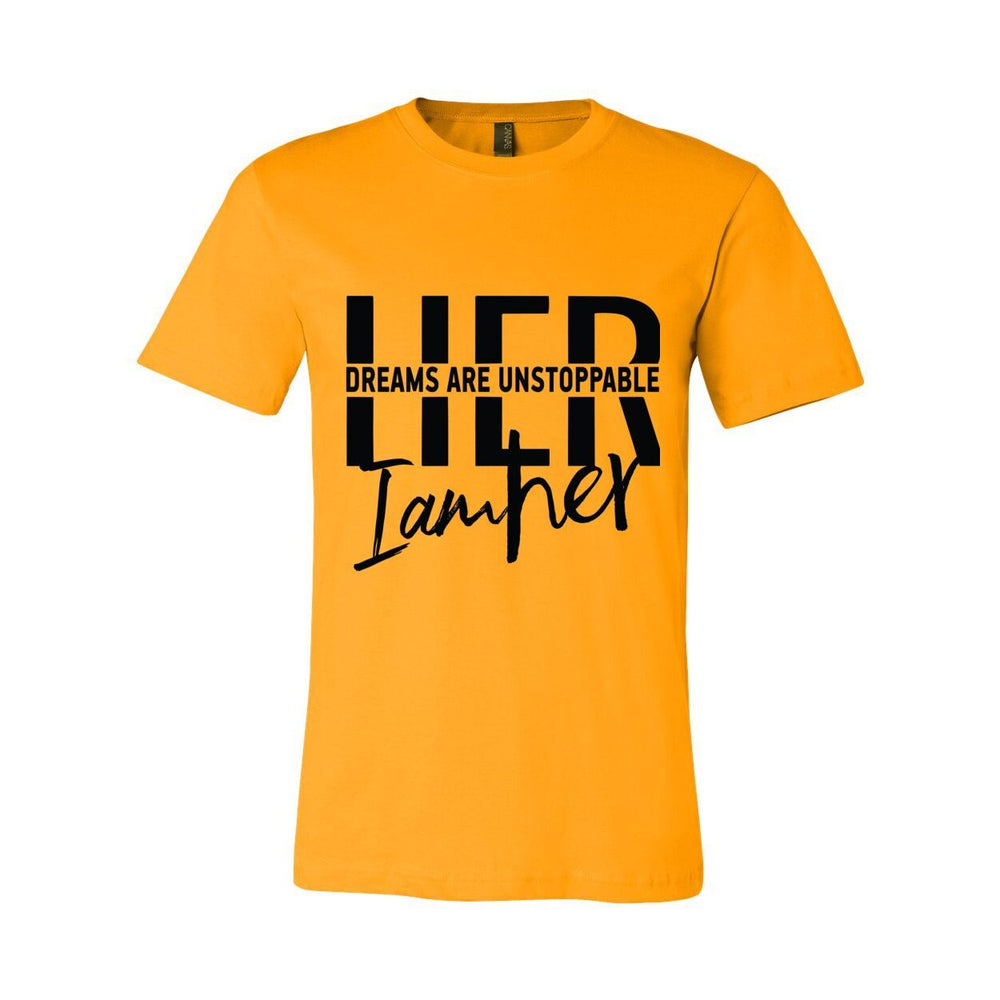 Unstoppable Dreams Women's Tee – HER Vision Won’t Wait