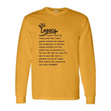 I AM HIM — Legacy Definition | Black Ink | Long Sleeve Tee | Legacy Collection