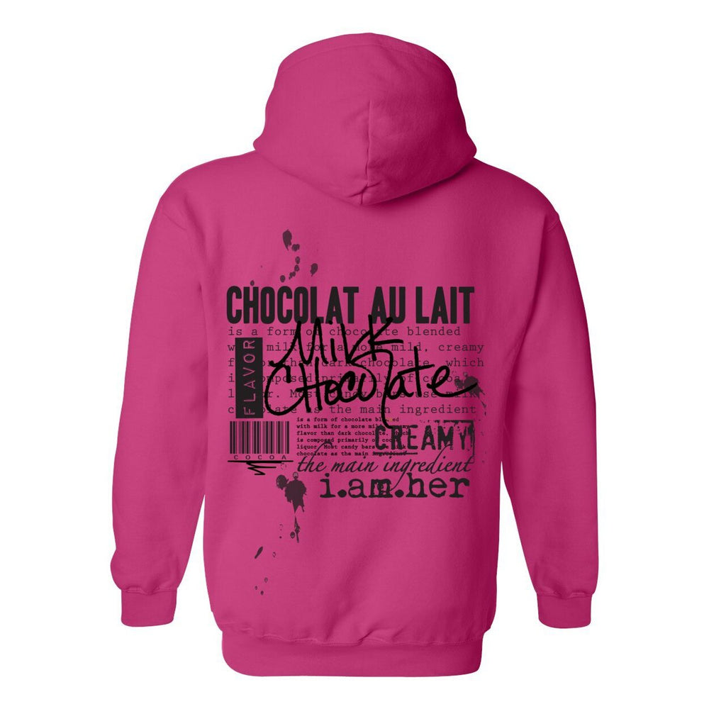 Milk Chocolate – Women's Hoodie | Warm Brown Glow | Empowerment Hoodie for Her