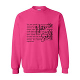 Note To Self Crewneck – Sacred Reminders. Everyday Wear.