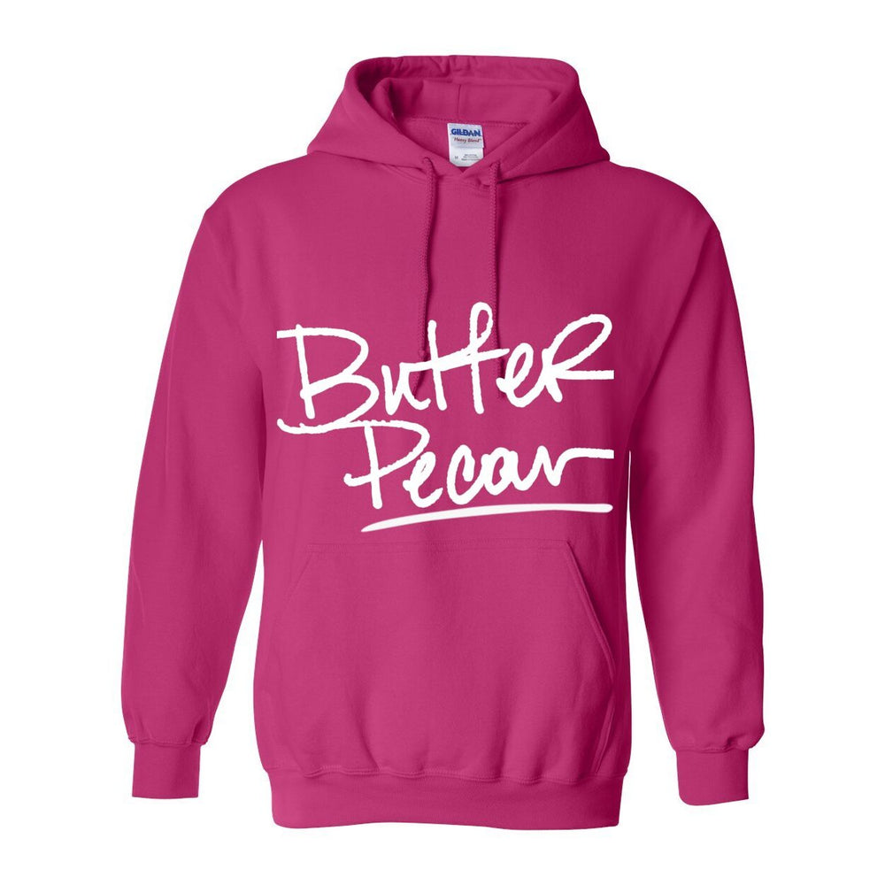 Butter Pecan – Women's Hoodie | Caramel Brown Melanin Affirmation - White