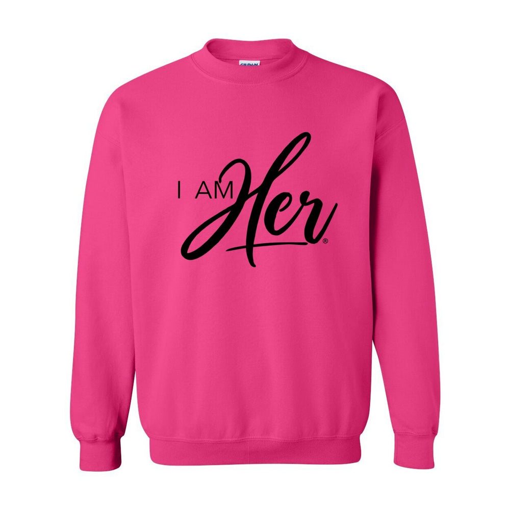 I AM HER Signature Women's Crewneck Sweater