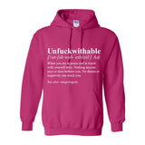 Unf*ckwithable Hoodie | Unbothered Energy - White