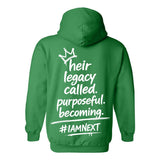 I AM HIM — Prince Becoming | White Ink | Pullover Hoodie | Legacy Collection