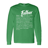 I AM HIM — Father Definition | White Ink | Long Sleeve Tee | Definitions of HIM Collection