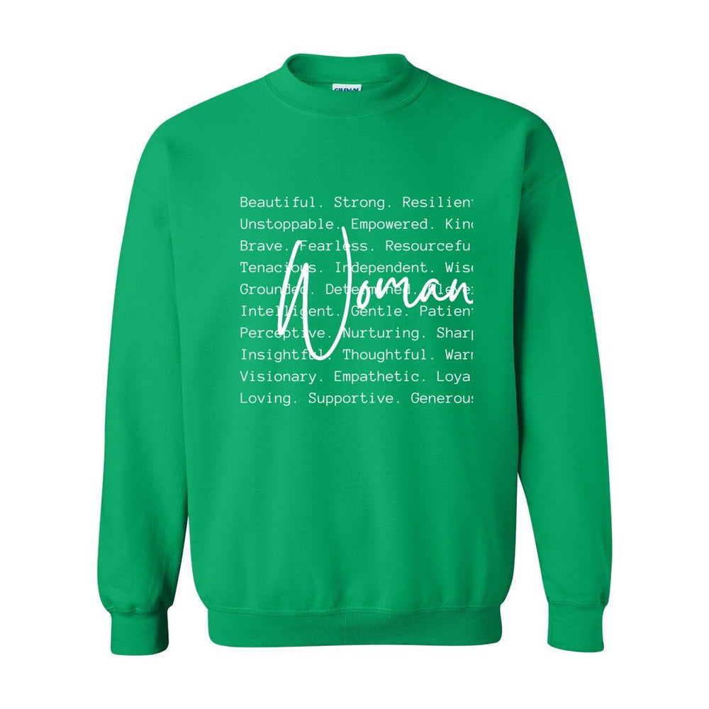 Definition of a Woman Crewneck – The Statement. The Standard - W