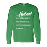I AM HIM — Husband Definition | White Ink | Long Sleeve Tee | Definitions of HIM Collection