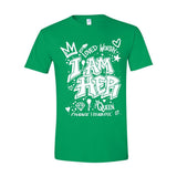 I AM HER — White Graffiti Graphic Tee | Around the Way Girl Collection