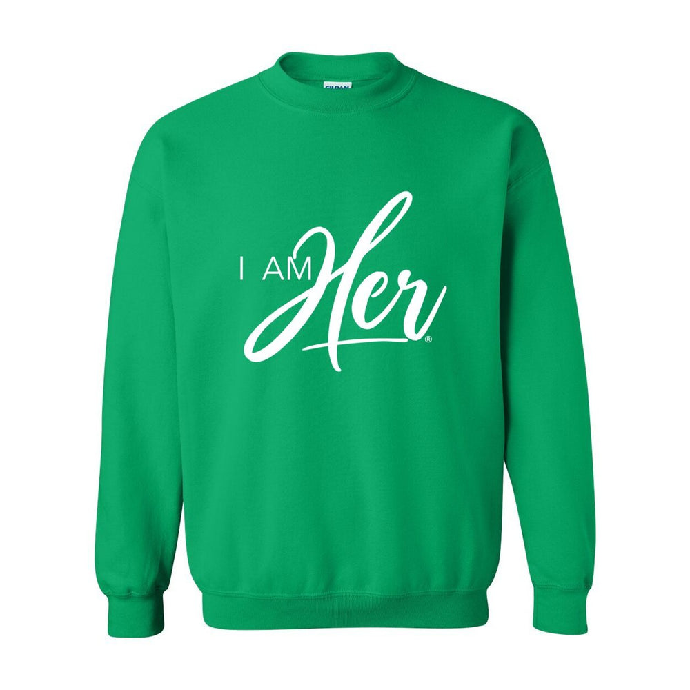 I AM HER Signature Women's Crewneck Sweatshirt - Color