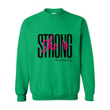 She is Strong - Women's Crewneck Sweater