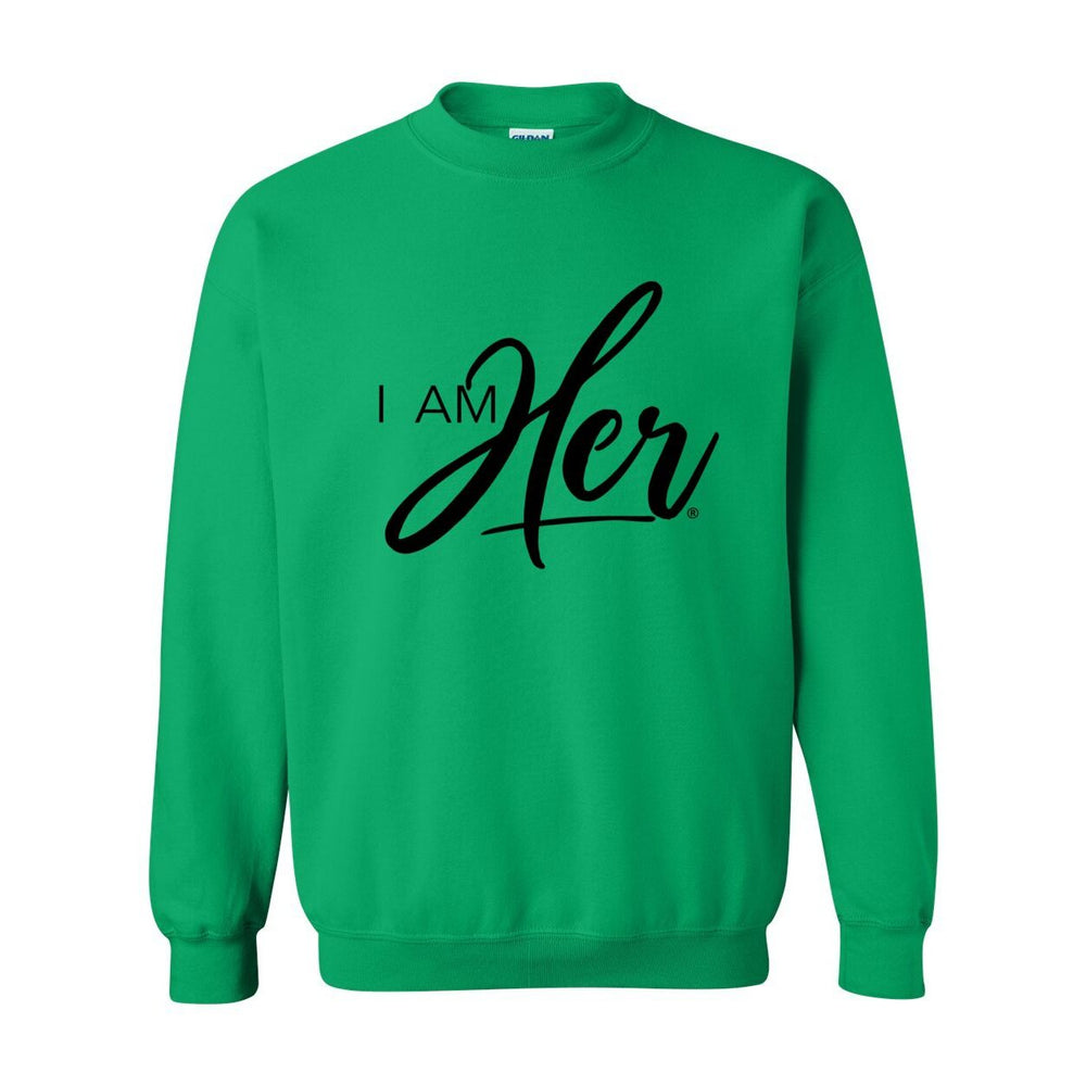 I AM HER Signature Women's Crewneck Sweater