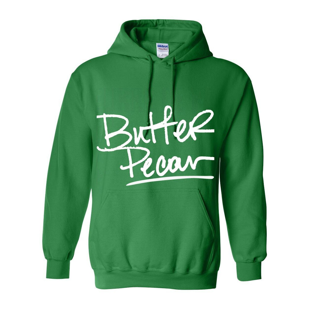 Butter Pecan – Women's Hoodie | Caramel Brown Melanin Affirmation - White