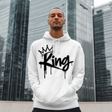 I AM HIM — King's Gambit | Black Ink | Pullover Hoodie | King Collection