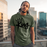 I AM HIM — King Sovereign | Black Ink | T-Shirt | King Collection