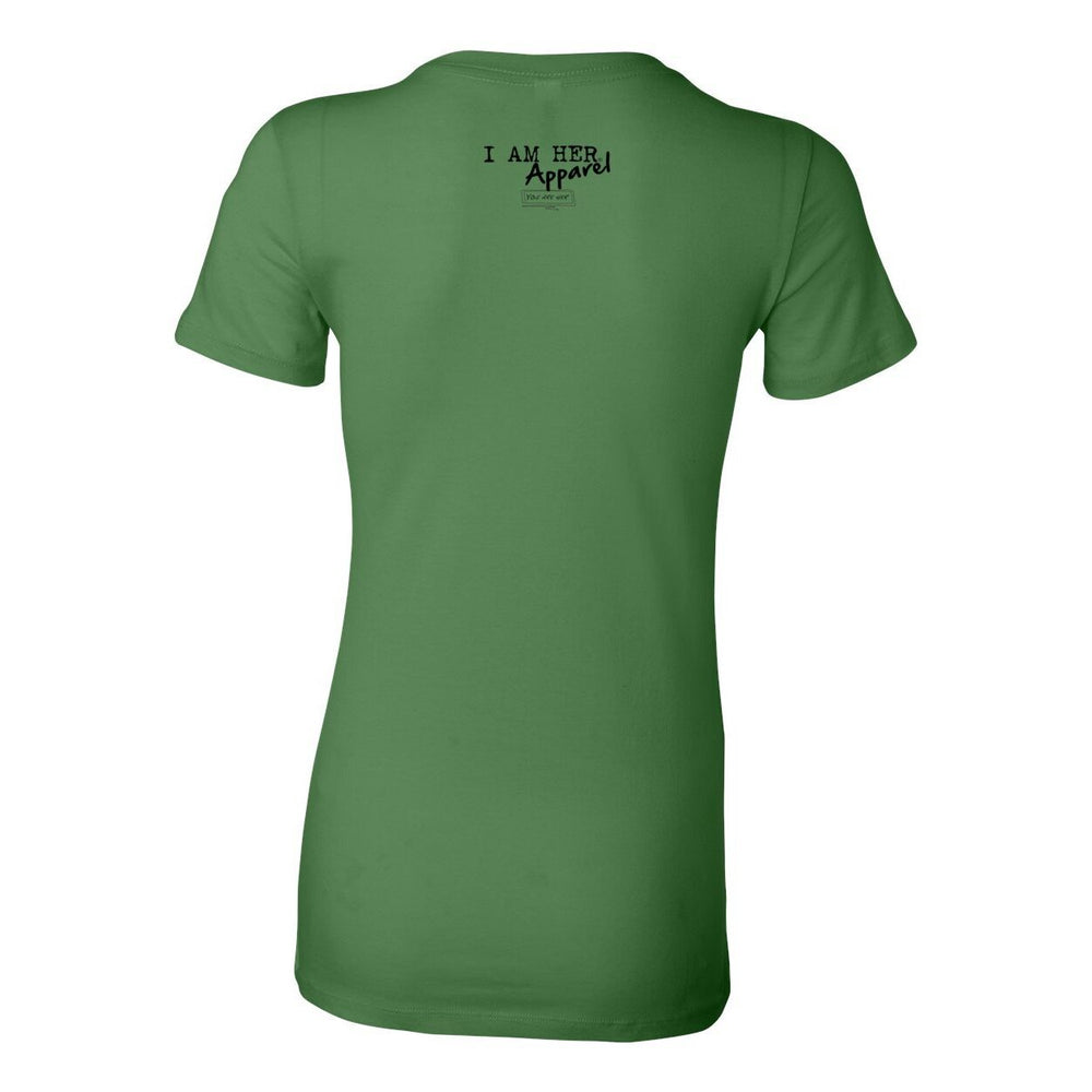 I AM HER Shield Tee: Empowering Women's Graphic T-Shirt