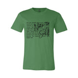 Note to Self - Women's Tee – Sacred Reminders