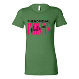 Phenomenal Woman Tee – Bold. Feminist. Unapologetic.