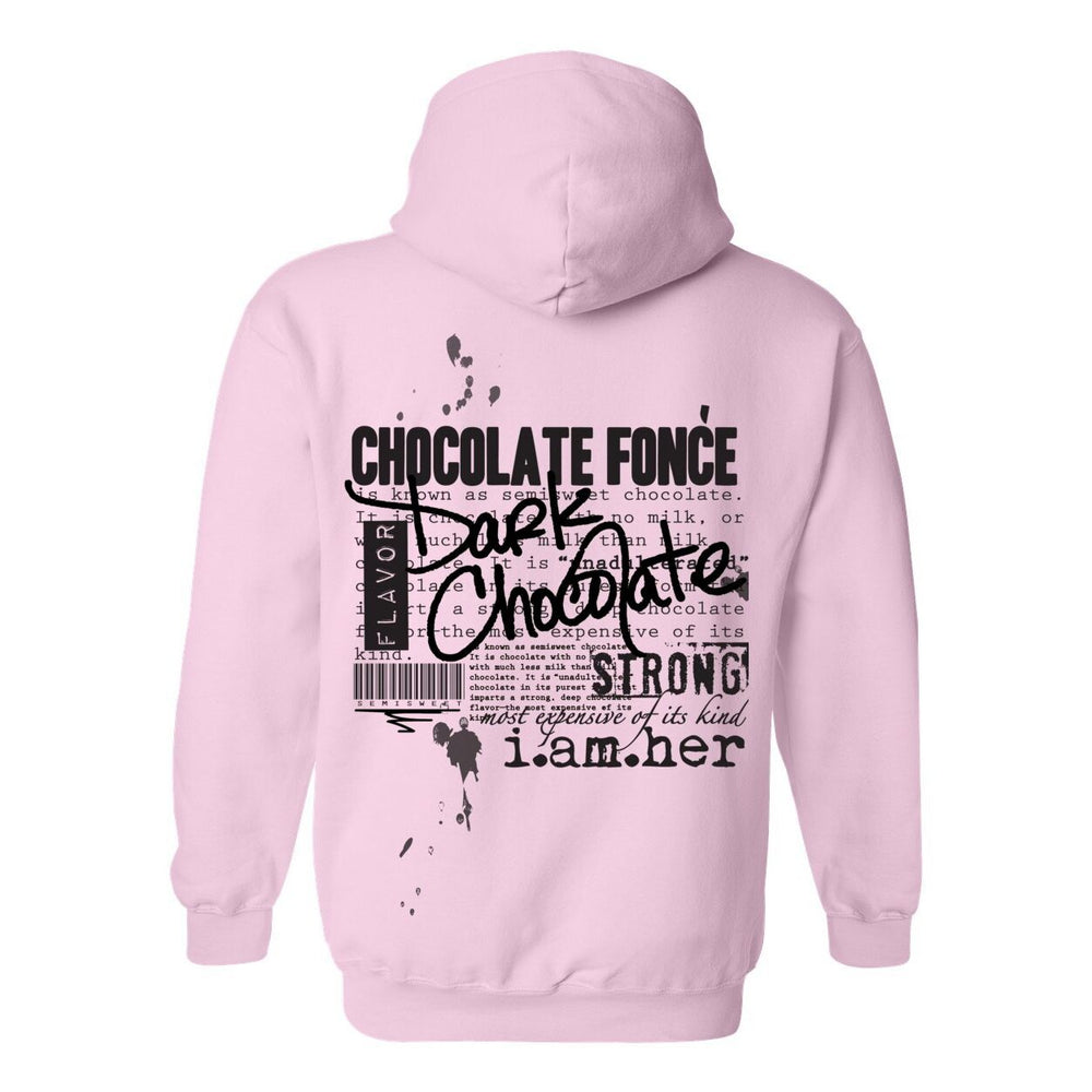 Dark Chocolate – Women's Hoodie | Deep Melanin Royalty | Statement Hoodie for Black Women