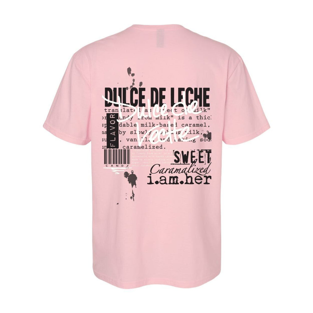 Dulce de Leche – Women's Tee | Sweet. Soft. Strong. | White on Black