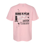 Butter Pecan – Women's Tee | Soft Golden Power | White on Black