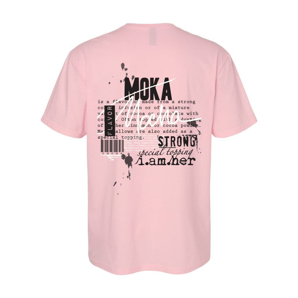 Mocha – Moka | Bold & Beautiful | Women's Tee - White on Black