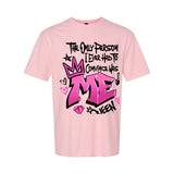 The Only Person I Ever Had to Convince Was ME — Hot Pink Graffiti Tee | Around the Way Girl Collection