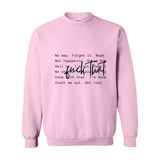 F*ck That - Women's Crewneck Sweatshirt | The Boundary Era Statement