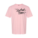 Butter Pecan – Women's Tee | Soft Golden Power | White on Black